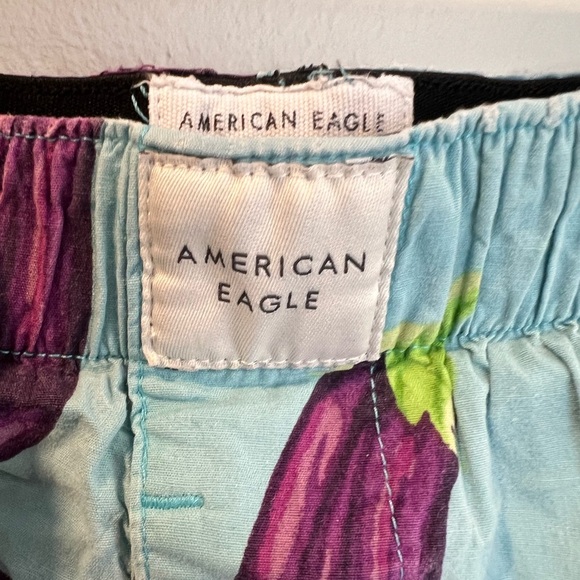 American Eagle Men’s Eggplant Swim Truck Shorts Size Medium - Picture 2 of 4